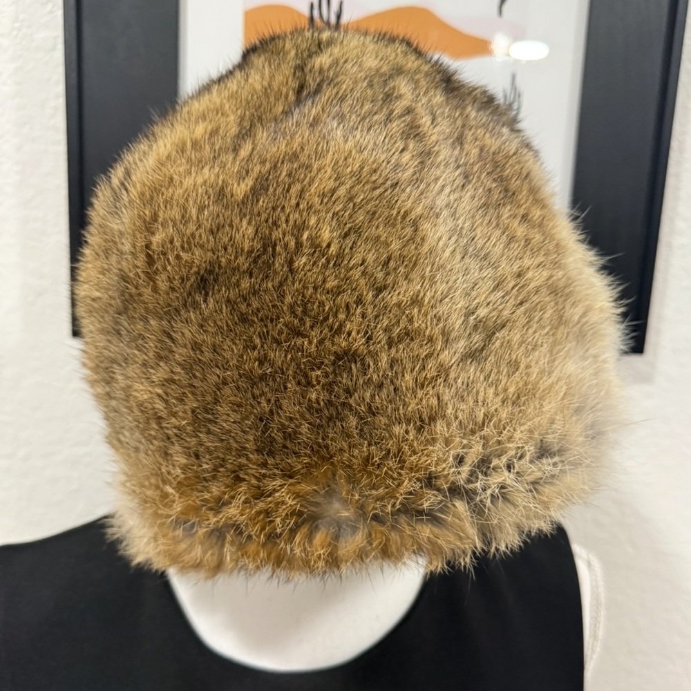 Vintage Rabbit Fur Cossack Hat - Picture 2 of 5